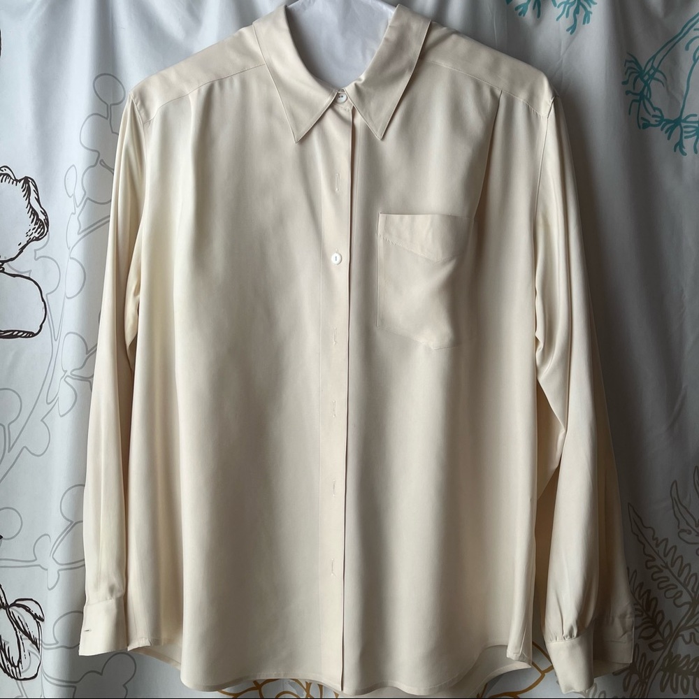 Silk Blouse - SIZE 14